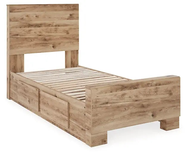 Hyanna Panel Bed With 2 Side Storage at Lee Furniture, NC