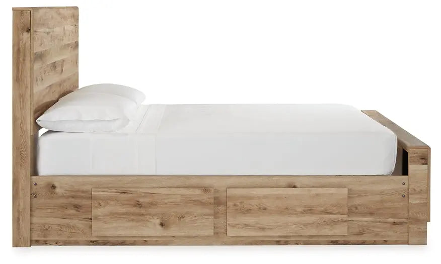 Hyanna Panel Bed With 2 Side Storage at Lee Furniture, NC
