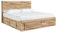 Hyanna Panel Storage Bed With 1 Under Bed Storage Drawer at Lee Furniture, NC