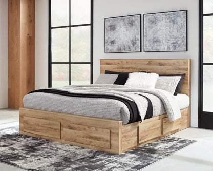 Hyanna Panel Storage Bed With 1 Under Bed Storage Drawer at Lee Furniture, NC