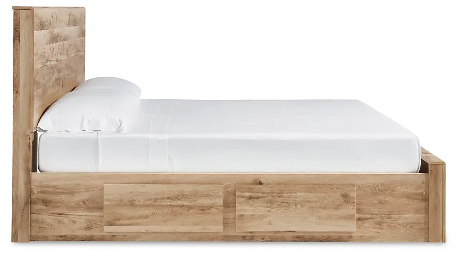 Hyanna Panel Storage Bed With 2 Under Bed Storage Drawers at Lee Furniture, NC