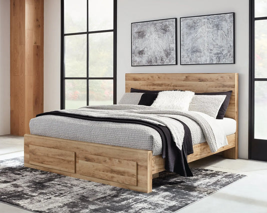 Hyanna Panel Storage Bed at Lee Furniture, NC