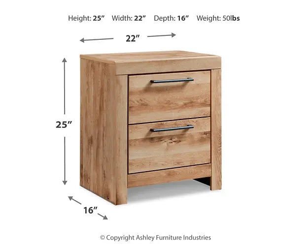 Hyanna Two Drawer Night Stand at Lee Furniture, NC