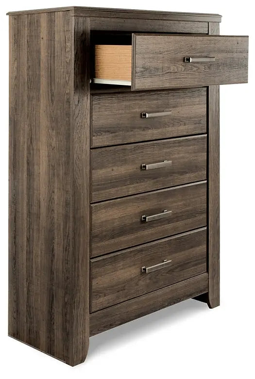Juararo Five Drawer Chest at Lee Furniture, NC