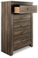 Juararo Five Drawer Chest at Lee Furniture, NC