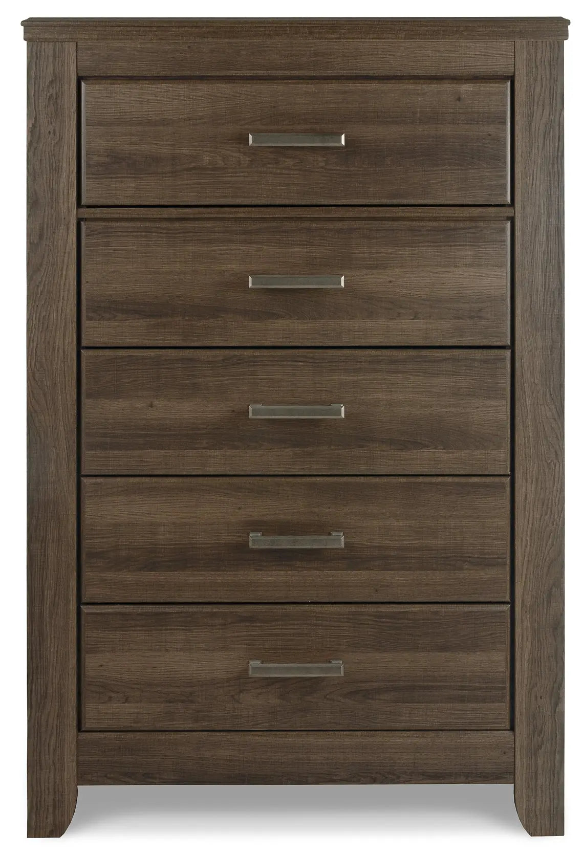Juararo King/California King Panel Headboard with Mirrored Dresser, Chest and 2 Nightstands at Lee Furniture, NC