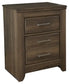 Juararo King Panel Bed with Mirrored Dresser, Chest and 2 Nightstands at Lee Furniture, NC