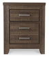 Juararo King Panel Bed with Mirrored Dresser and 2 Nightstands at Lee Furniture, NC