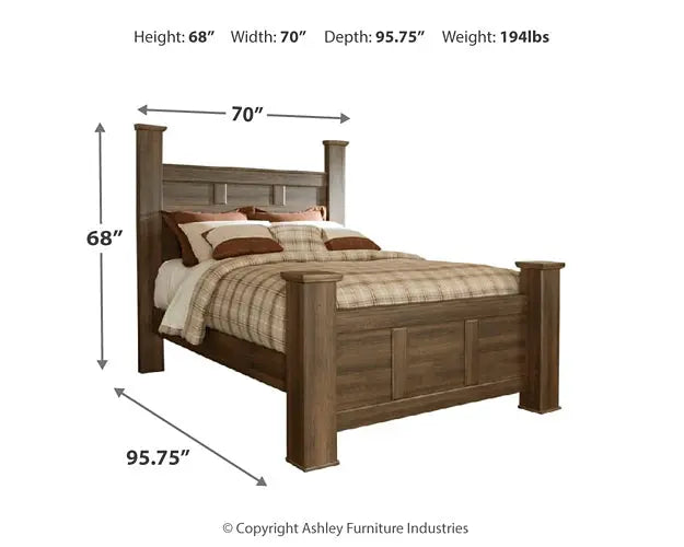Juararo Poster Bed at Lee Furniture, NC