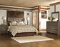 Juararo Queen Panel Headboard with Mirrored Dresser and 2 Nightstands at Lee Furniture, NC