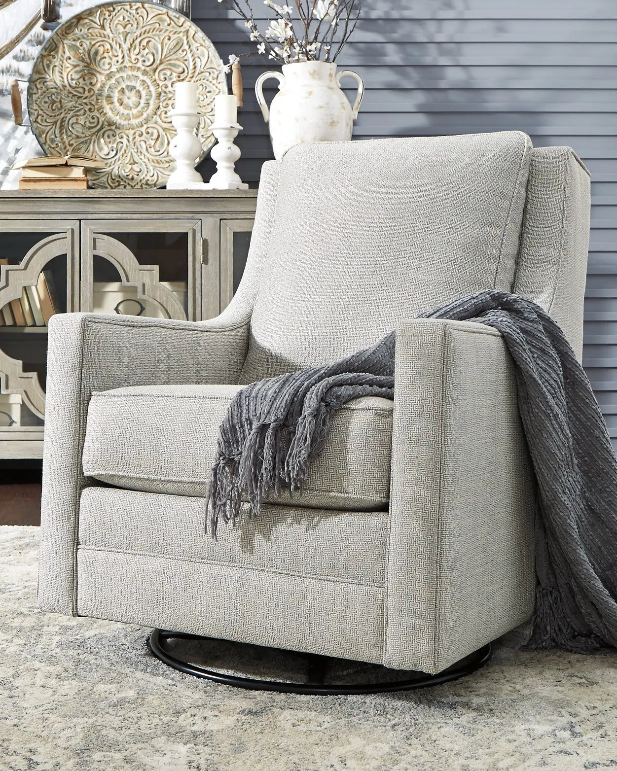 Kambria Swivel Glider Accent Chair at Lee Furniture, NC