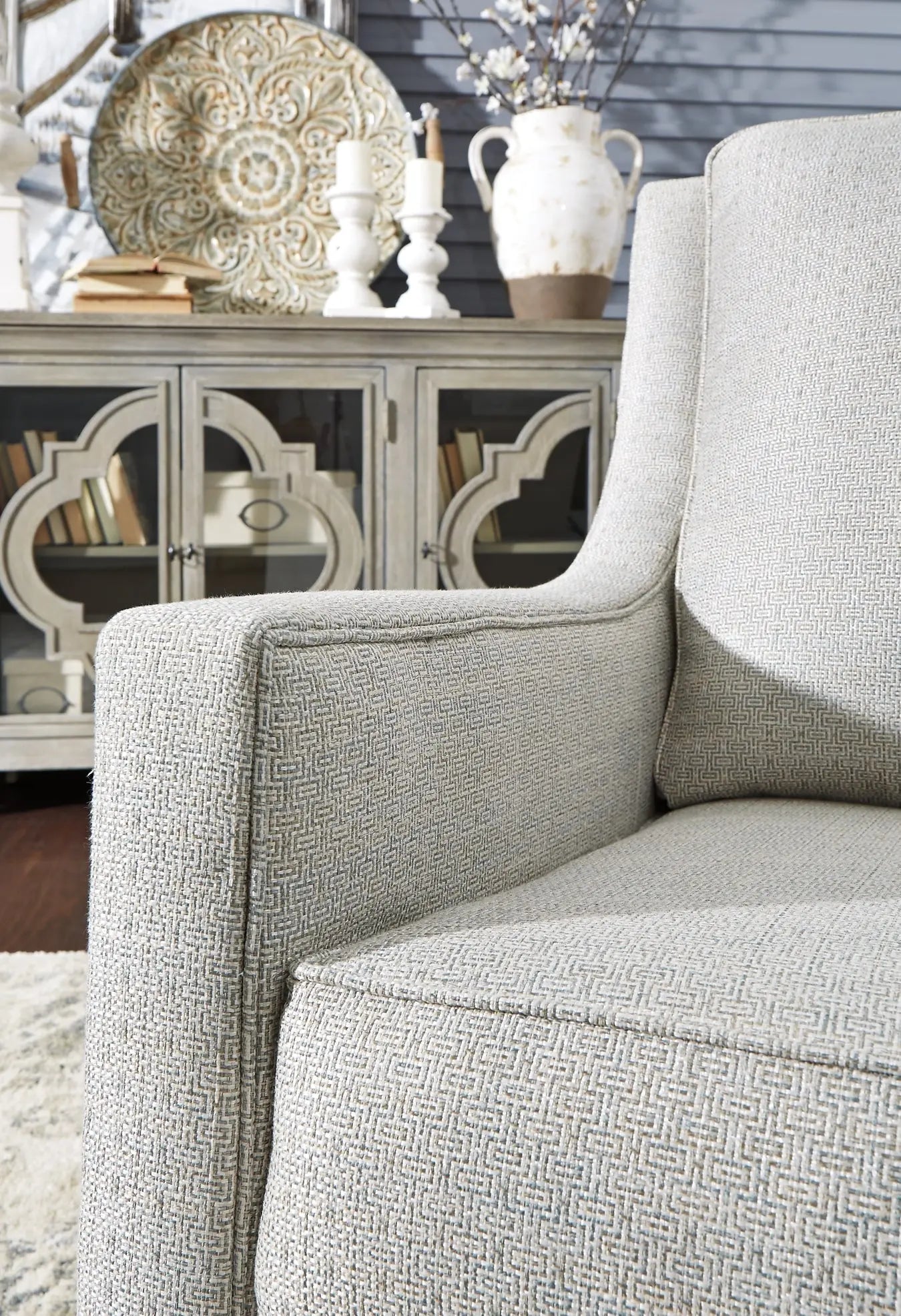 Kambria Swivel Glider Accent Chair at Lee Furniture, NC