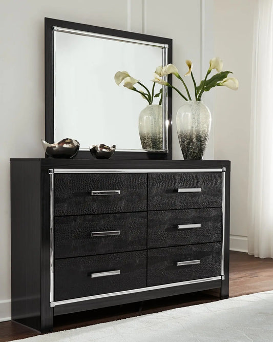 Kaydell Dresser and Mirror at Lee Furniture, NC