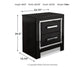 Kaydell Two Drawer Night Stand at Lee Furniture, NC