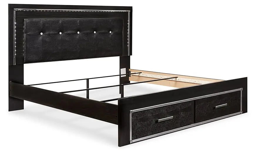 Kaydell Upholstered Panel Bed With Storage at Lee Furniture, NC