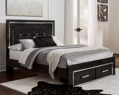 Kaydell Upholstered Panel Bed With Storage at Lee Furniture, NC