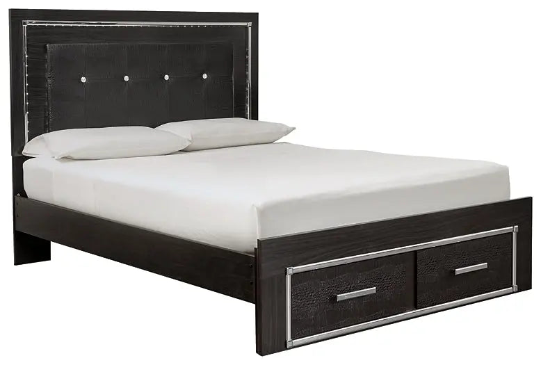 Kaydell Upholstered Panel Bed With Storage at Lee Furniture, NC