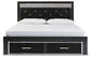 Kaydell Upholstered Panel Storage Platform Bed at Lee Furniture, NC