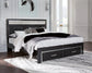 Kaydell Upholstered Panel Storage Platform Bed at Lee Furniture, NC