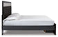 Kaydell Upholstered Panel Storage Platform Bed at Lee Furniture, NC