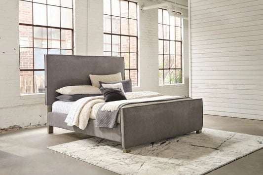 Krystanza Upholstered Panel Bed at Lee Furniture, NC