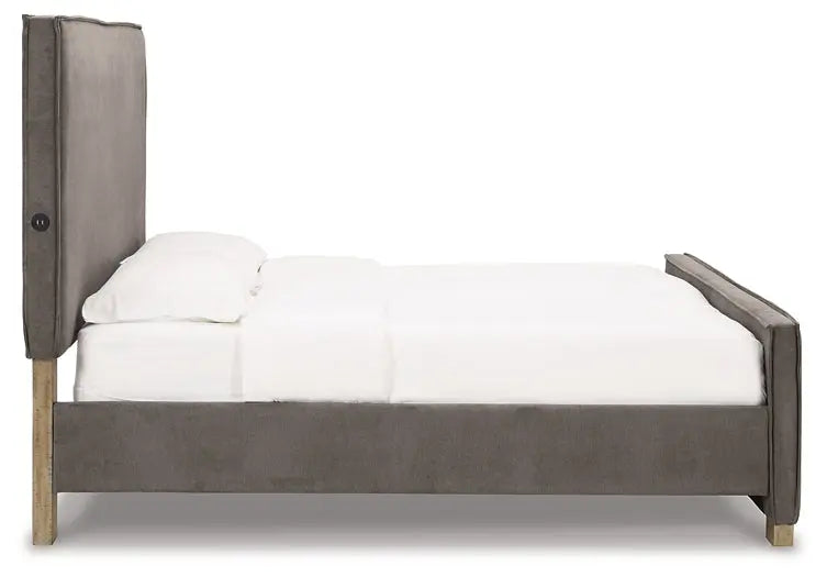 Krystanza Upholstered Panel Bed at Lee Furniture, NC