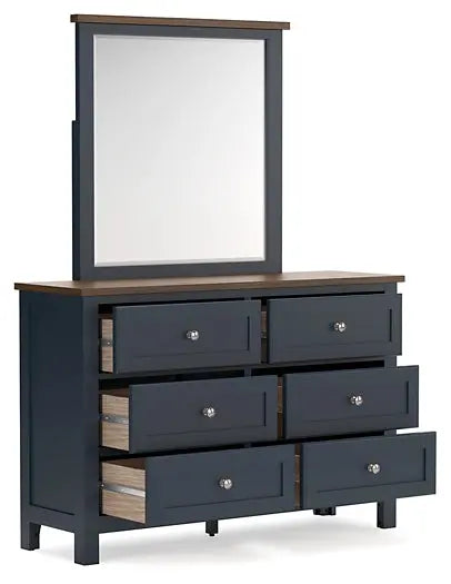 Landocken Dresser and Mirror at Lee Furniture, NC