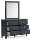 Landocken Dresser and Mirror at Lee Furniture, NC