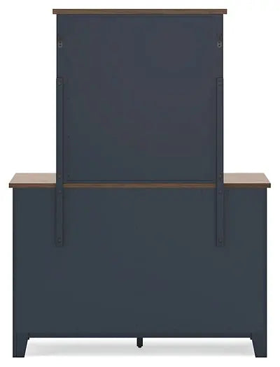 Landocken Dresser and Mirror at Lee Furniture, NC