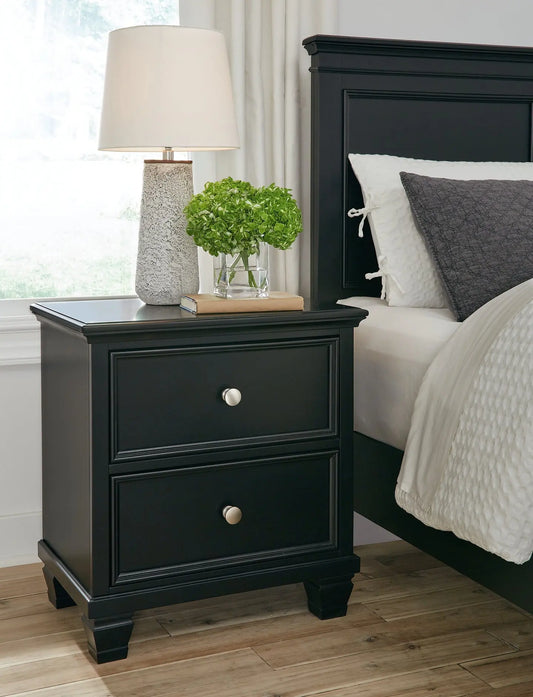 Lanolee Two Drawer Night Stand at Lee Furniture, NC