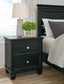 Lanolee Two Drawer Night Stand at Lee Furniture, NC