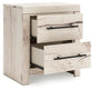 Lawroy King Panel Bed with Mirrored Dresser and Nightstand at Lee Furniture, NC