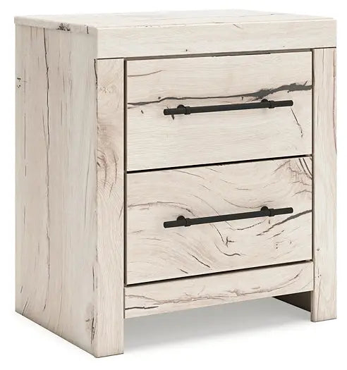 Lawroy King Panel Bed with Mirrored Dresser and Nightstand at Lee Furniture, NC