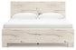 Lawroy King Panel Bed with Mirrored Dresser and Nightstand at Lee Furniture, NC