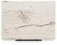Lawroy King Panel Bed with Mirrored Dresser and Nightstand at Lee Furniture, NC