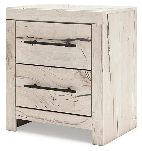 Lawroy King Panel Bed with Mirrored Dresser and Nightstand at Lee Furniture, NC