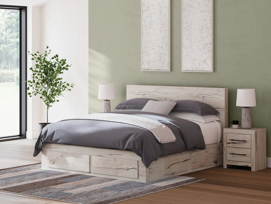 Lawroy Panel Storage Bed at Lee Furniture, NC