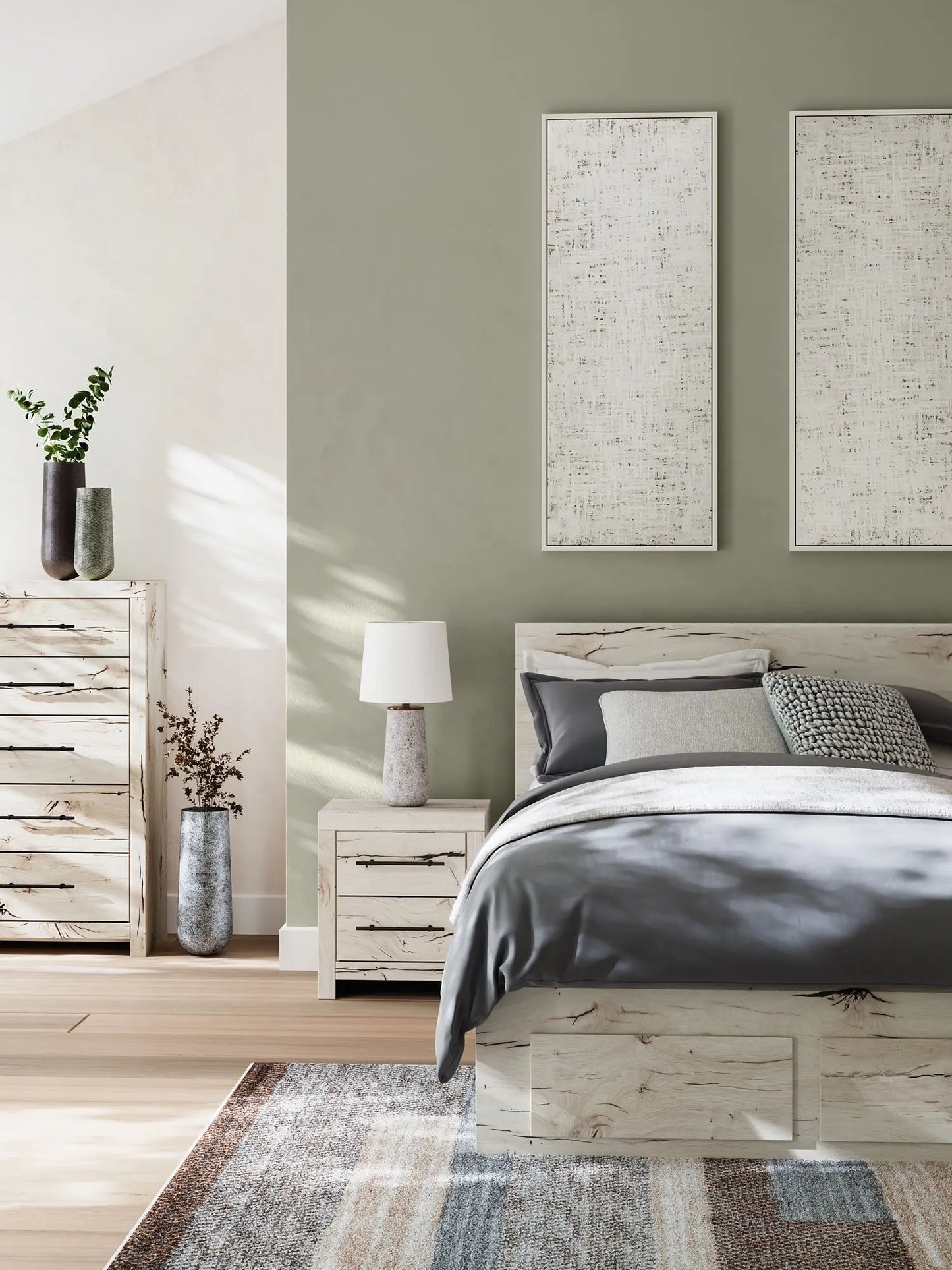 Lawroy Panel Storage Bed at Lee Furniture, NC