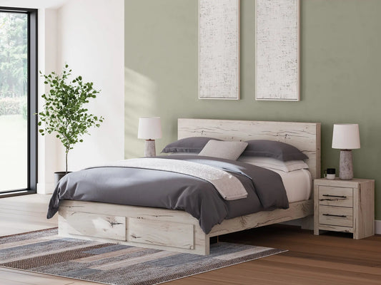 Lawroy Panel Storage Bed at Lee Furniture, NC
