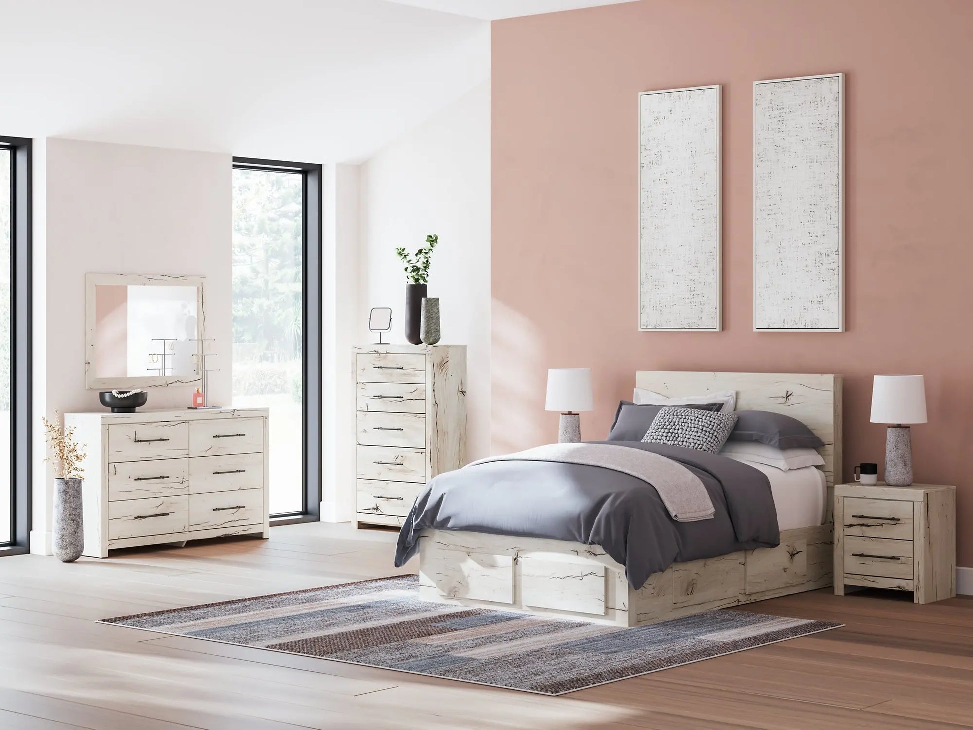 Lawroy Panel Storage Bed at Lee Furniture, NC