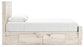 Lawroy Queen Panel Bed with Mirrored Dresser at Lee Furniture, NC