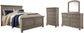 Lettner California King Panel Bed with Mirrored Dresser and Chest at Lee Furniture, NC