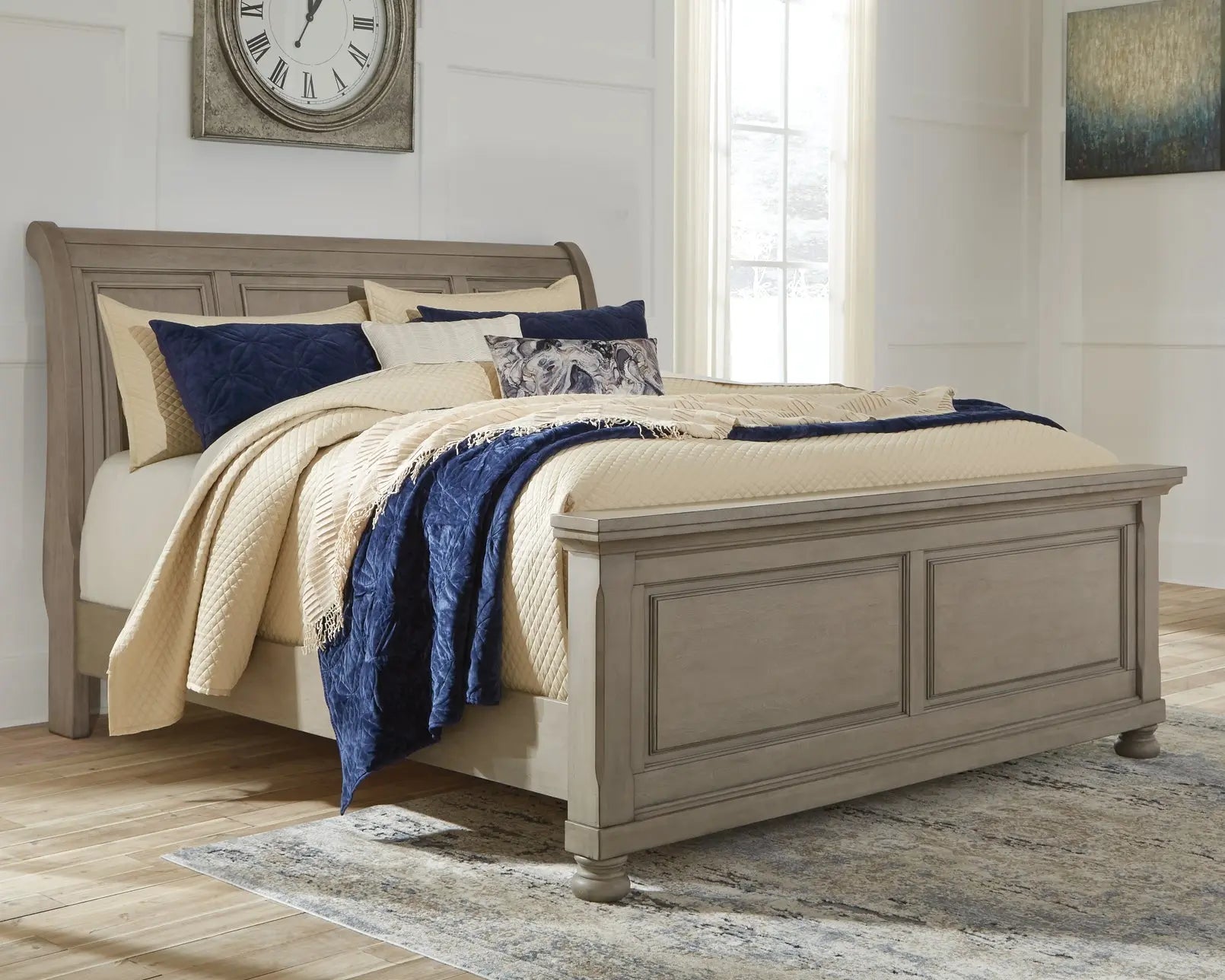 Lettner California King Sleigh Bed at Lee Furniture, NC