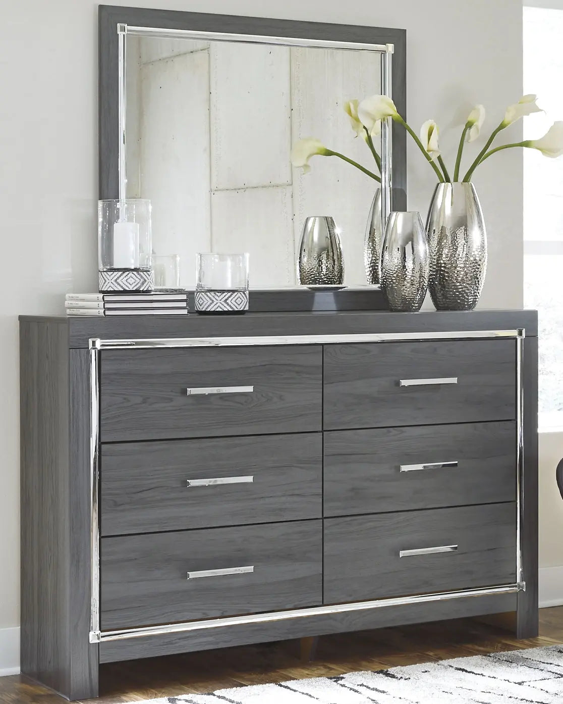 Lodanna Dresser and Mirror at Lee Furniture, NC