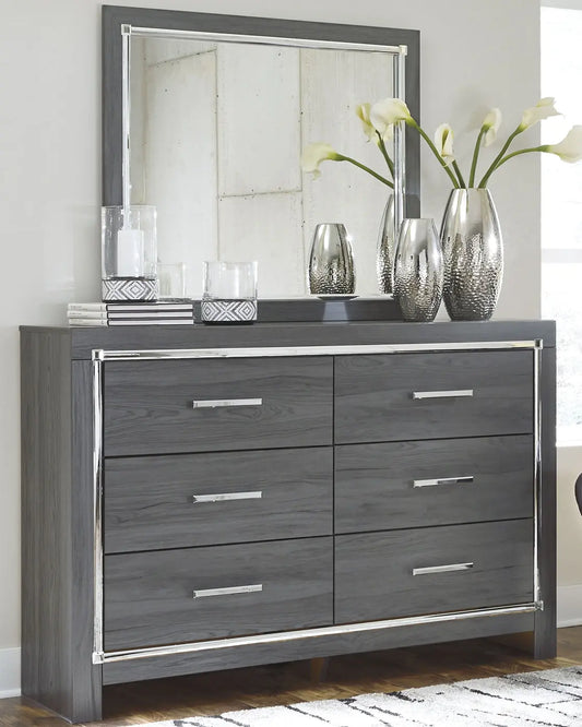 Lodanna Dresser and Mirror at Lee Furniture, NC
