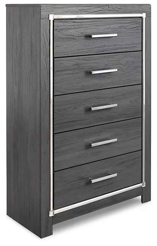 Lodanna Five Drawer Chest at Lee Furniture, NC