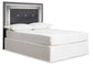 Lodanna King/California King Upholstered Panel Headboard with Mirrored Dresser, Chest and 2 Nightstands at Lee Furniture, NC