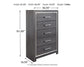 Lodanna King Panel Bed with 2 Storage Drawers with Mirrored Dresser and 2 Nightstands at Lee Furniture, NC