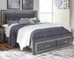 Lodanna Panel Bed With 2 Storage Drawers at Lee Furniture, NC