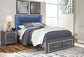 Lodanna Panel Bed With 2 Storage Drawers at Lee Furniture, NC